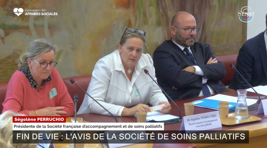 Audition au Sénat de la SFAP