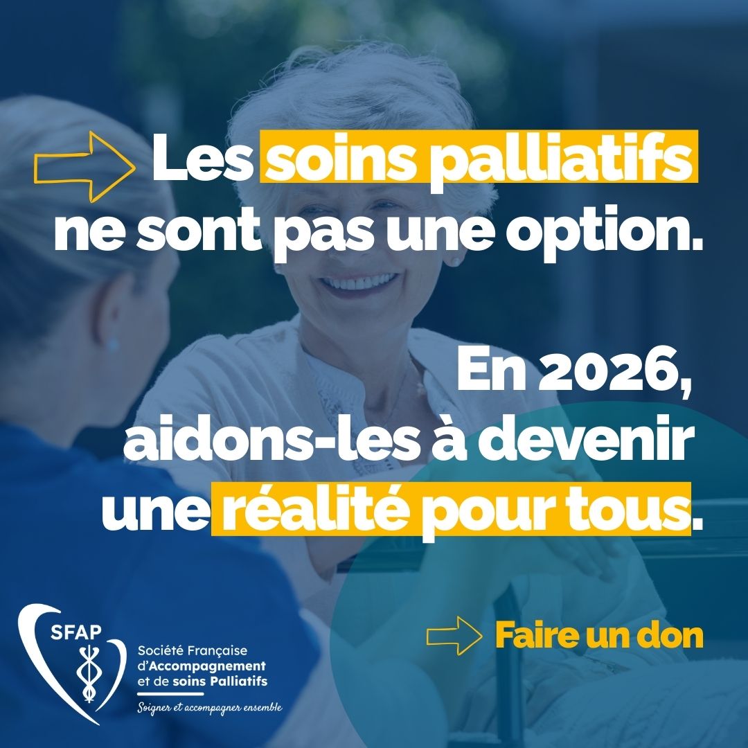 Les soins palliatifs ne doivent pas être une option !